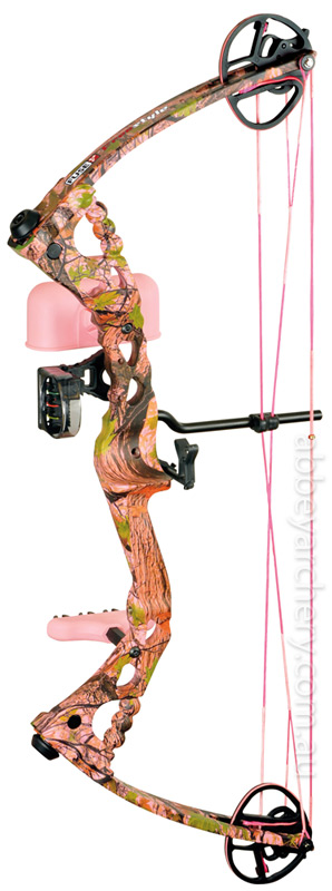 Pink Camo Bow