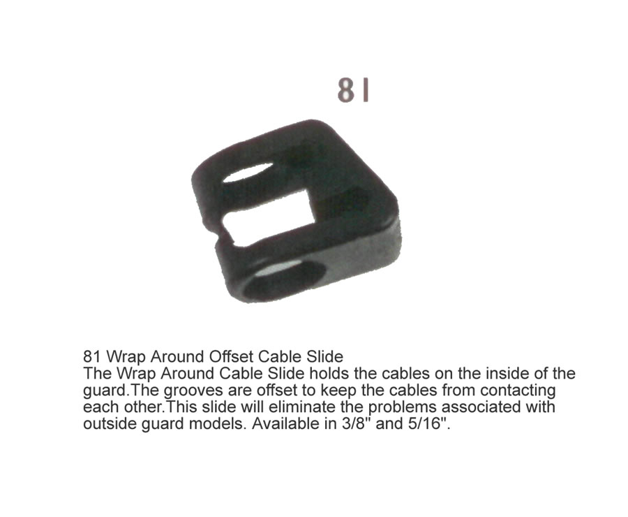 Martin Cable Bar Slide Wrap Around Offset 3-8in & 5-16in large image. Click to return to Martin Cable Bar Slide Wrap Around Offset 3-8in & 5-16in price and description