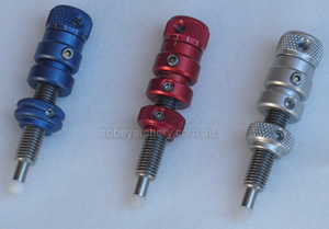 AAE Gold Micro Plunger blue red and silver image