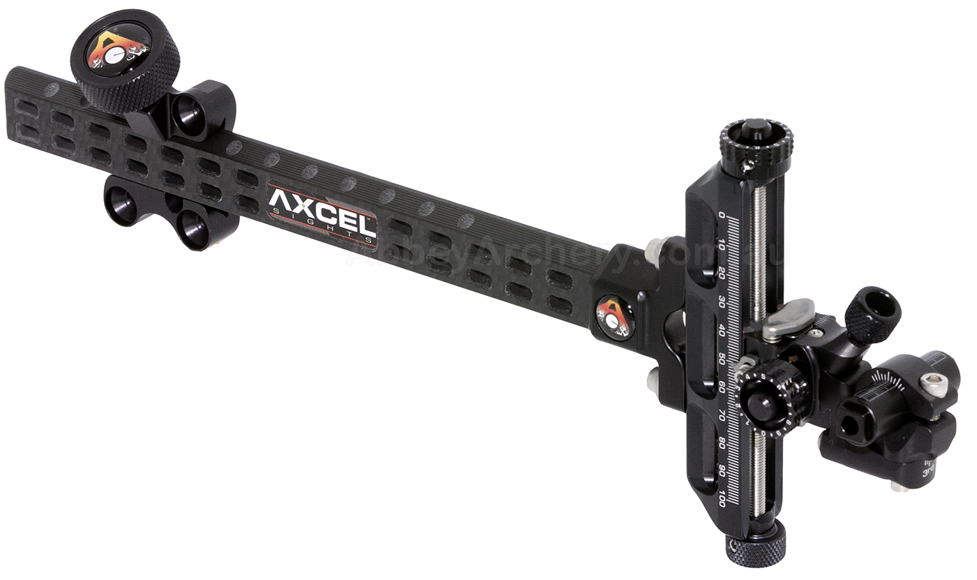 Axcel Achieve CXL 9in Carbon Bar Compound Sight large image. Click to return to Axcel Achieve CXL 9in Carbon Bar Compound Sight price and description