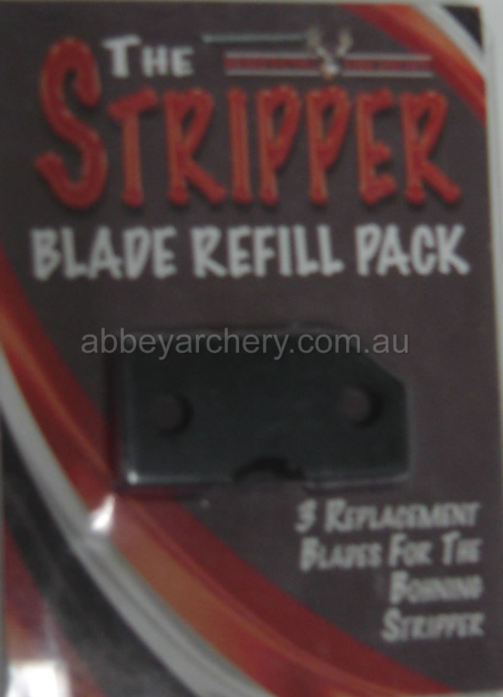 Replacement blades for Bohning The Stripper 3pk large image. Click to return to Replacement blades for Bohning The Stripper 3pk price and description