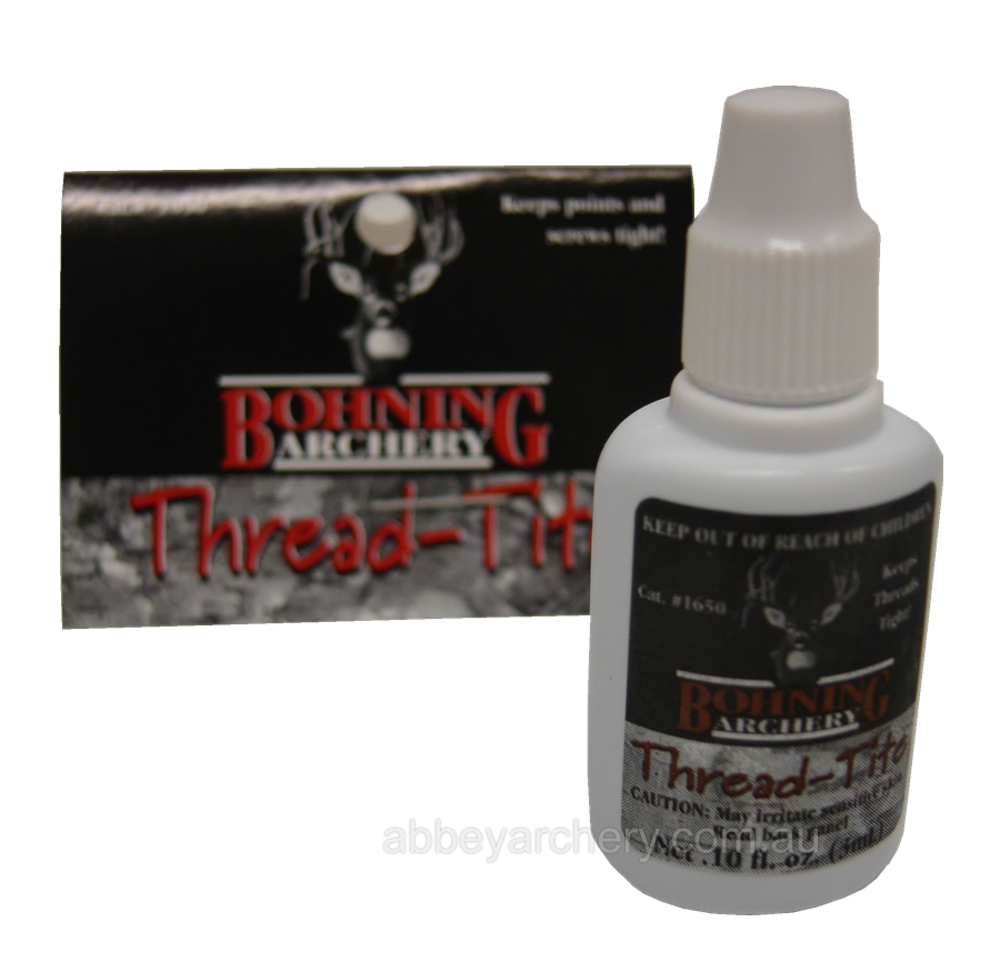 Bohning Thread-Tite 3ml or 10oz large image. Click to return to Bohning Thread-Tite 3ml or 10oz price and description