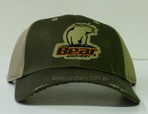 Bear frayed brown hat image