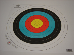 Maple Leaf World Archery Target Face 80cm image