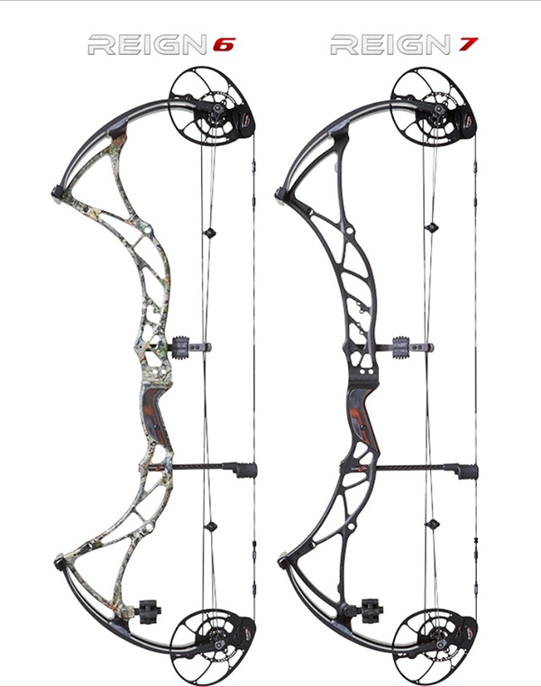Bowtech Reign 6 and Reign 7 Target Bows