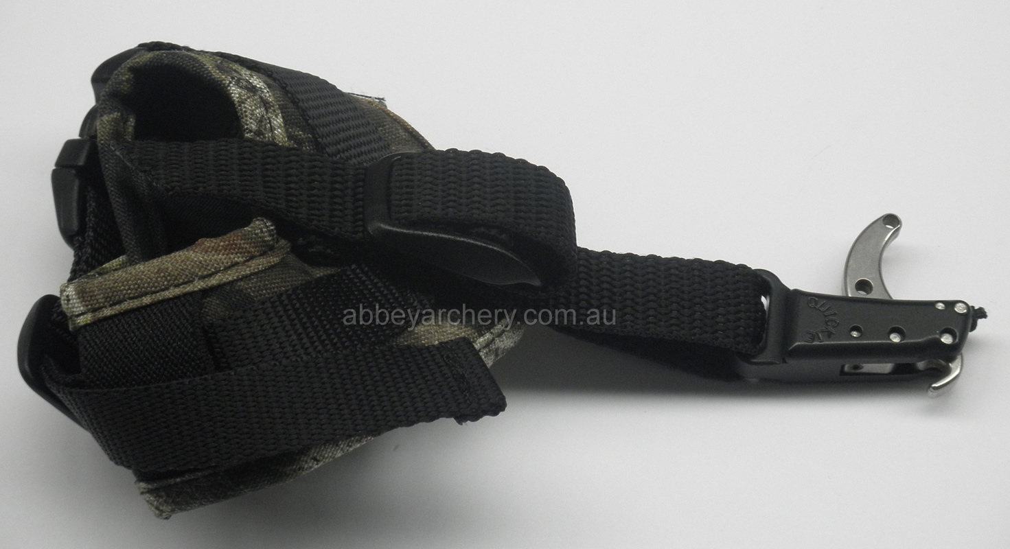 Carter Quickie 1 Release black with moulded camo strap large image. Click to return to Carter Quickie 1 Release black with moulded camo strap price and description