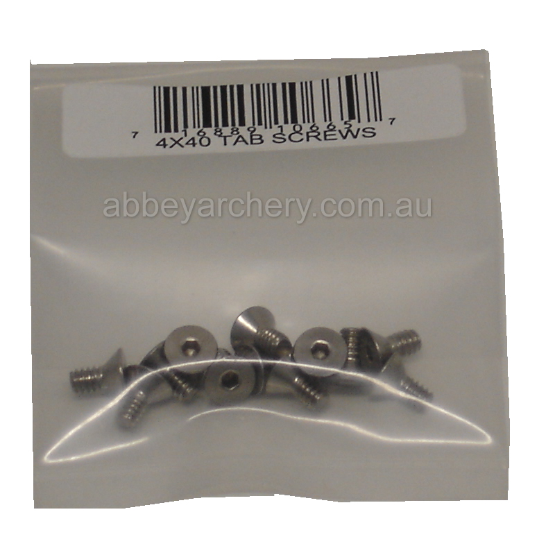 AAE Cavalier Finger Tab Screw 4-40" x 1-4" large image. Click to return to AAE Cavalier Finger Tab Screw 4-40" x 1-4" price and description