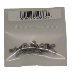 AAE Cavalier Finger Tab Screw 4-40" x 1-4" image