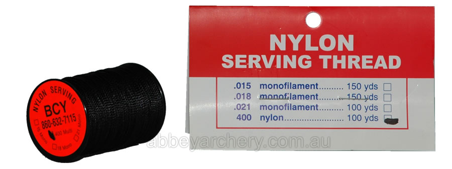 BCY No 400 Nylon Serving large image. Click to return to BCY No 400 Nylon Serving price and description