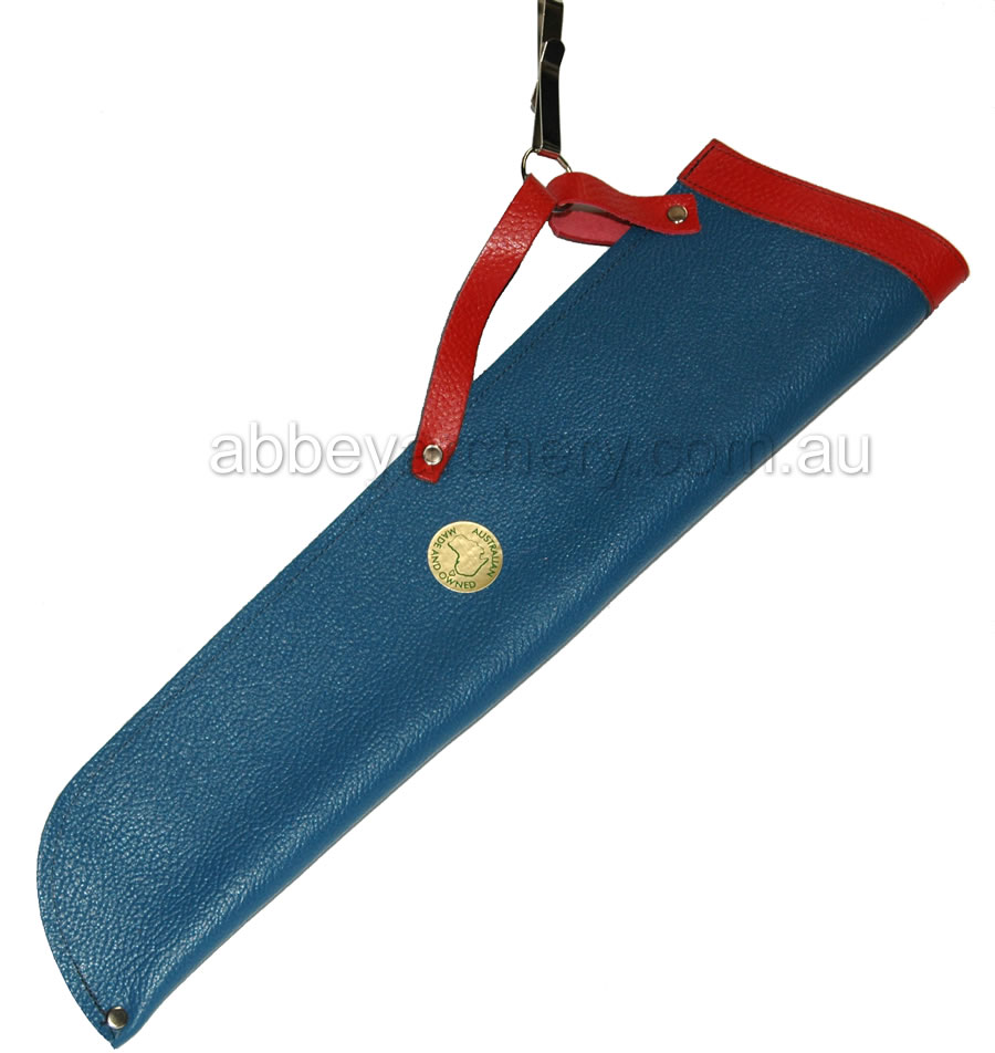 JMR Economy Leather side quiver RH or LH large image. Click to return to JMR Economy Leather side quiver RH or LH price and description