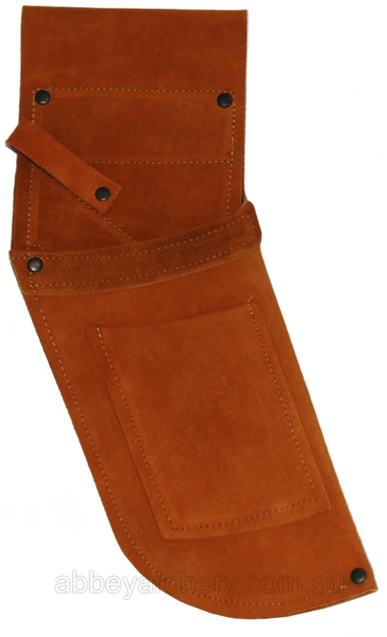 JMR Suede Leather Hip Quiver RH large image. Click to return to JMR Suede Leather Hip Quiver RH price and description