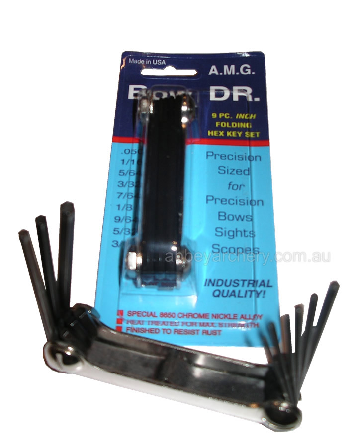 Bow Doctor 9 piece Hex Wrench Set large image. Click to return to Bow Doctor 9 piece Hex Wrench Set price and description