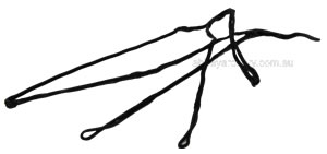 Cartel Dacron Recurve Bow String Special image