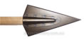 Tusker Delta glue on 2 blade broadhead 160gr - click for more information