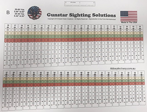 Gunstar Pro Series Sight Tapes image