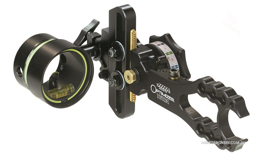 HHA Optimizer Tetra .019 pin sight with 1.625in sight housing large image. Click to return to HHA Optimizer Tetra .019 pin sight with 1.625in sight housing price and description