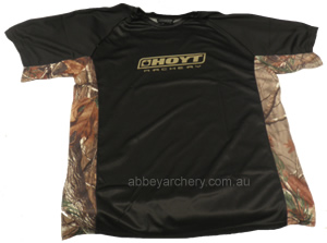 Hoyt Camo Trim Performance Short Sleeve T Shirt Black image