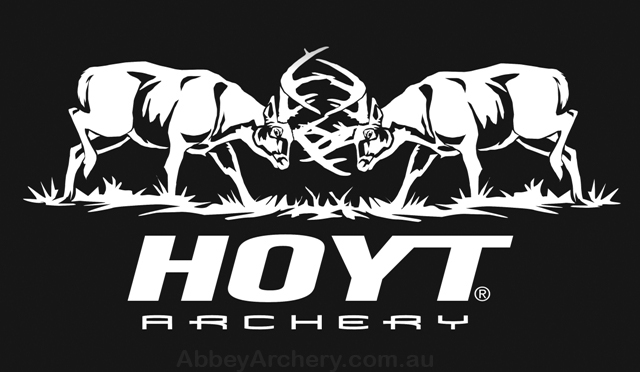 Hoyt Fighting Bucks Decal 11.25in x 5.5in