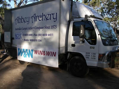 Abbey truck at WIFAC