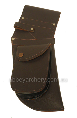 JMR Thick Leather Field Quiver RH image