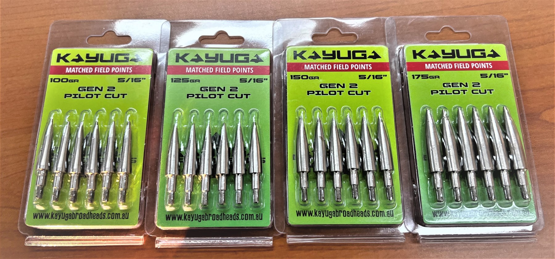 Kayuga Matched Grade field points for Pilot Cut Gen 2 broadhead 6 pack large image. Click to return to Kayuga Matched Grade field points for Pilot Cut Gen 2 broadhead 6 pack price and description