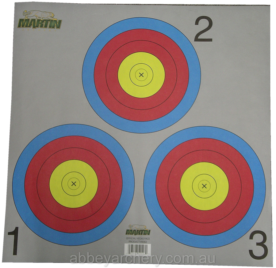 30-06 Mini Archery Target Sets (3-Spot Vegas - 20ct.)
