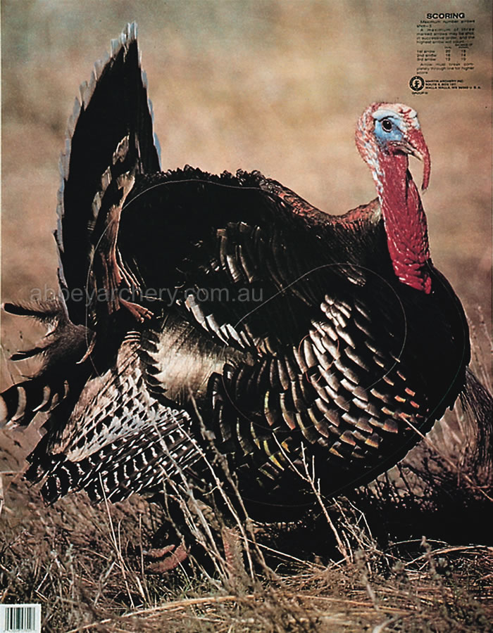 Turkey Animal Target Face large image. Click to return to Turkey Animal Target Face price and description