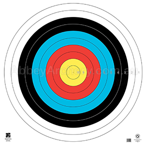 Maple Leaf World Archery Target Face 40cm image