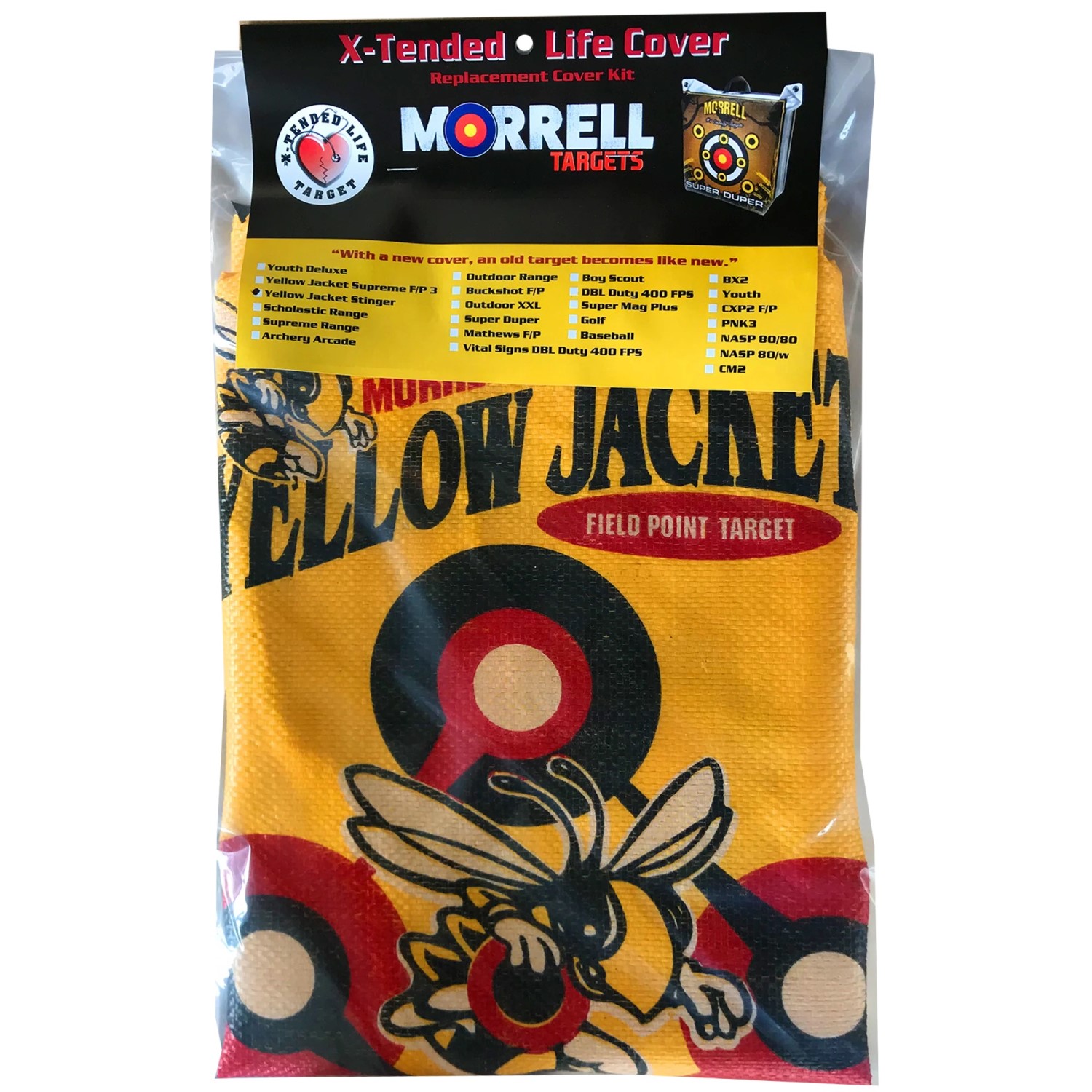 Morrell yellow jacket supreme 3 discount field point bag archery target