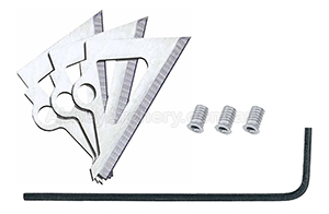 Replacement Blades for Muzzy Trocar broadheads 100gr 18 blades image