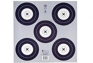 Maple Leaf NFAA Target Face 40cm 5 Spot image