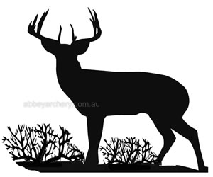 Vista  Standing Buck Decal image