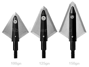 Ozcut screw in 2 blade Takedown Series broadhead 6 pack image