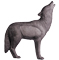 Rinehart Howling Grey Wolf - click for more information