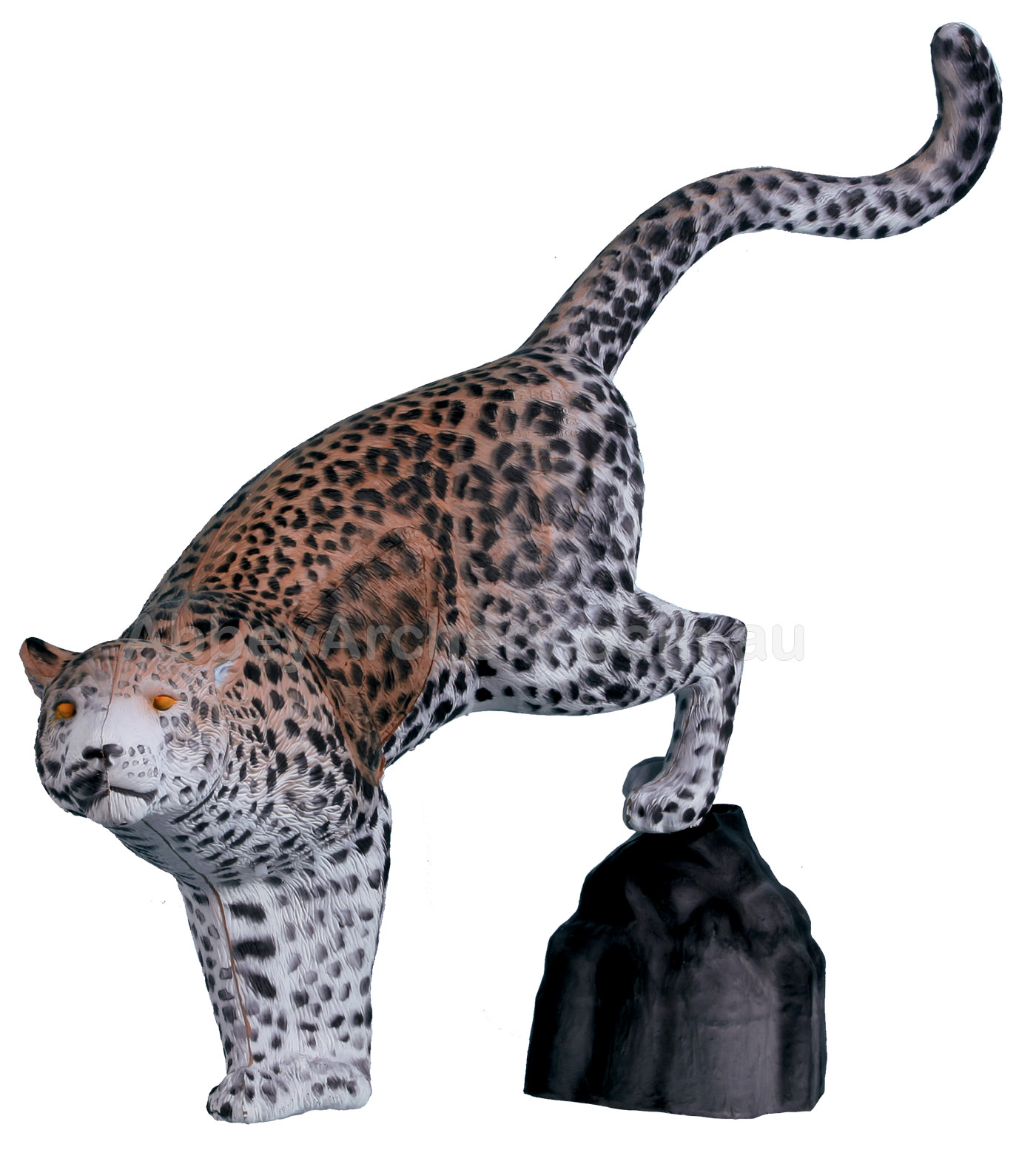 Rinehart Leopard with Rock large image. Click to return to Rinehart Leopard with Rock price and description