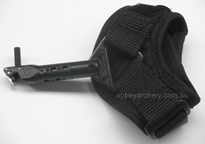 Scott Rhino XT Release Hook and Loop Strap black image