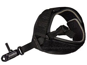 Scott Samurai Release Hook and Loop Strap black image