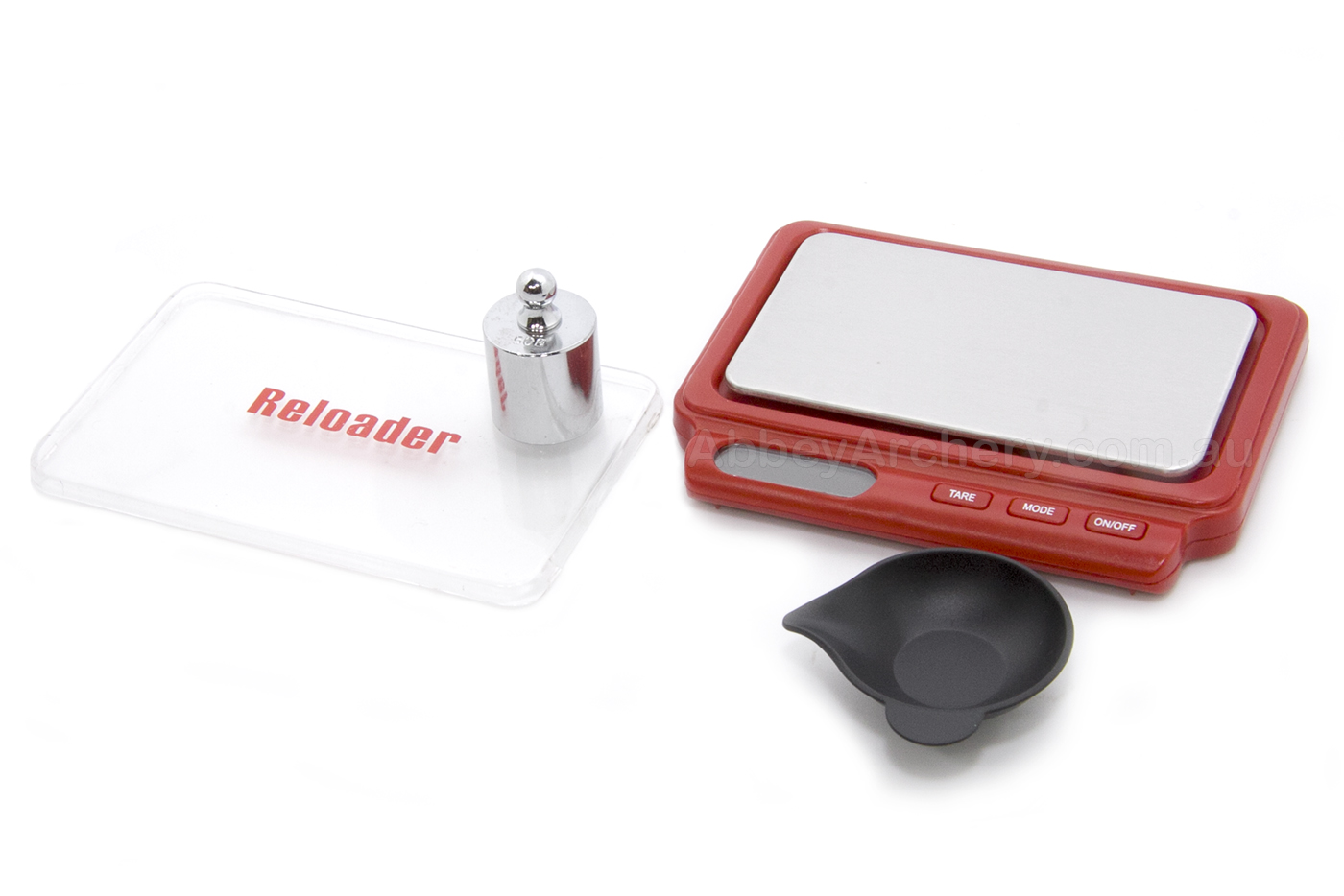 Superior Balance mini digital reloading scale large image. Click to return to Superior Balance mini digital reloading scale price and description