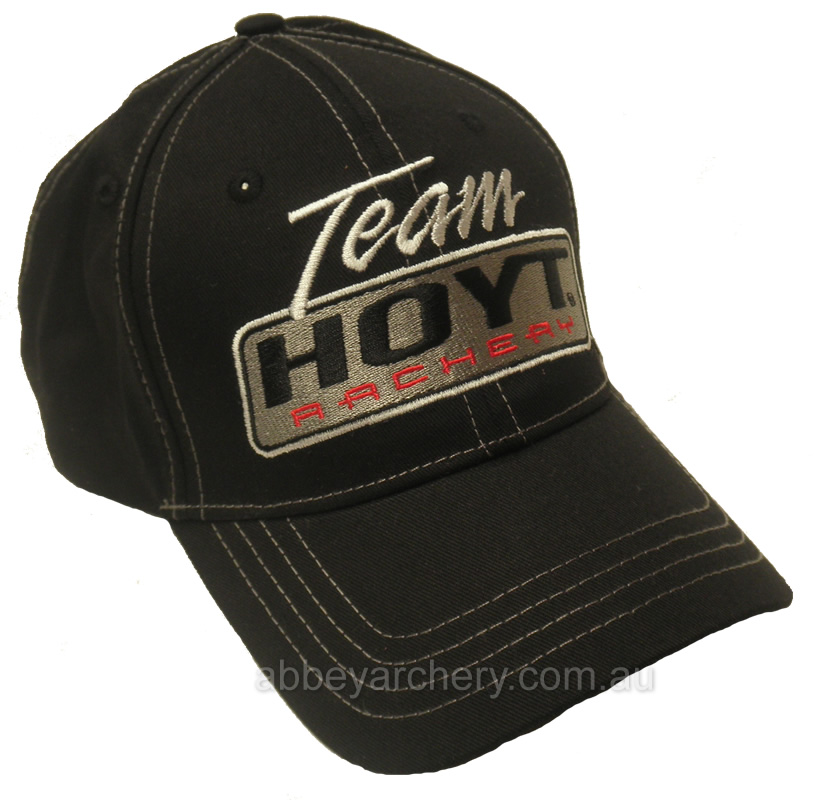 Team Hoyt Archery black cap large image. Click to return to Team Hoyt Archery black cap price and description