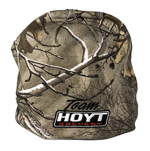 Hoyt camo and blaze orange reversible hunting beanie image