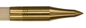 TopHat Screw On Classic 3D Brass Field Points 12pk image