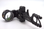 Trophy Ridge Clutch single pin fibre optic sight black - click for more information