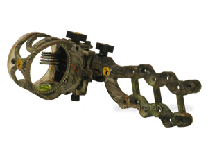 Trophy Ridge React 5 Pin Fibre Optic sight camo image