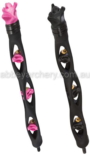 Trophy Ridge Static Stabiliser 9in 6oz black & pink with bowsling image