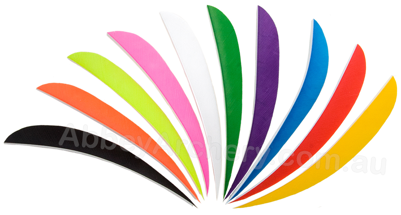 Trueflight 3in Parabolic Feathers 12pk large image. Click to return to Trueflight 3in Parabolic Feathers 12pk price and description