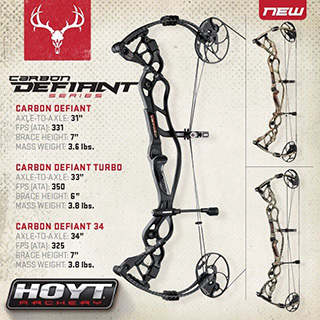 Hoyt Carbon Defiant 2016 Hunting Bow