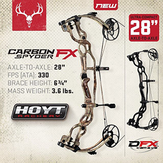 Hoyt Carbon Spyder FX 2016 Hunting Bow Details