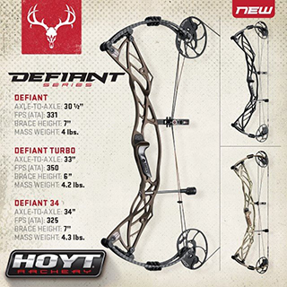 Hoyt Defiant 2016 Hunting Bow Details