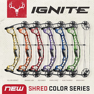 Hoyt Ignite 2016 Shred Colour Series