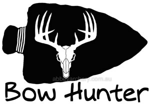 Vista Bowhunter Arrow Decal image